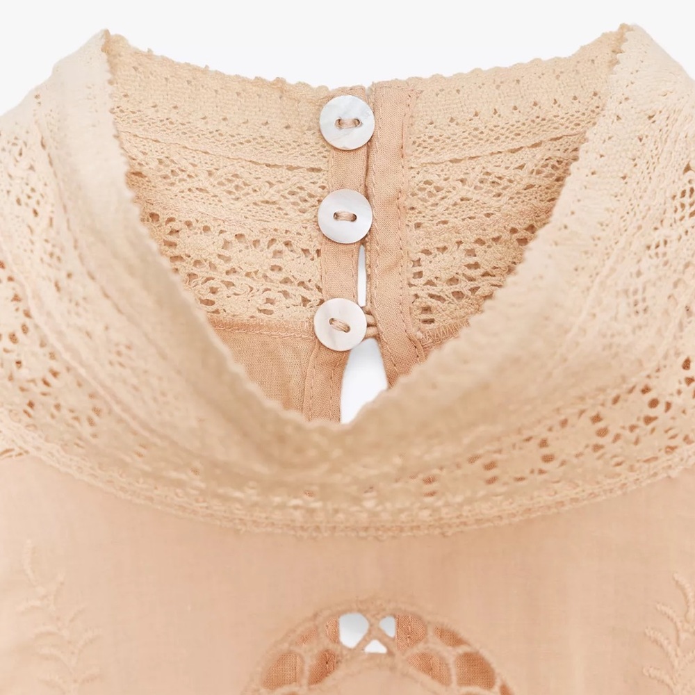 ZW COLLECTION EMBROIDERED ROMANTIC SHIRT - Picture 9 of 12